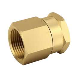 3/4 Inch x 1/2 Inch Female GHT Swivel to Female Pipe-Brass Fittings_mistcooling.com