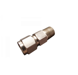Connector Stainless Steel - 3/8 Tube x 1/4 NPT Male