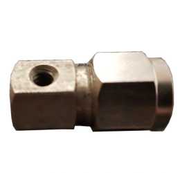 Stainless Steel End Plug - 3/8 Inch - With 10/24 Nozzle Thread
