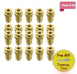 Pool Cover Anchor 20 Pack With Free Tamping Tool