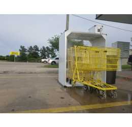 Sanitization System for Shopping Cart