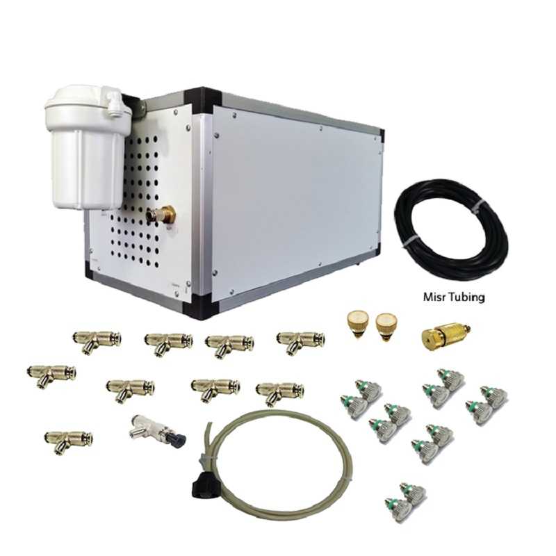 40 Ft - 10 Nozzles 1500 PSI Misting System mistcooling Patio Misting System High Pressure Misting System 
